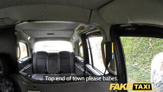 Fake Taxi - Candi Kayne a taxis popóját nyalja
