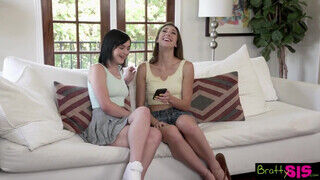 Bratty Sis - Rosalyn Sphinx és Andi Rose édeshármasban pajzánkodnak
