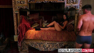 DigitalPlayground - szeretkezés a baldahinos ágyon