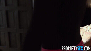 PropertySex - Sophia Lux a csöcsös világos szőke