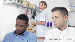 PrivateBlack - Taylor Sands édeshármasban kufircol