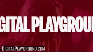 DigitalPlayground - Dani Jensen édeshármasban kefél