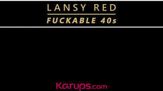 Lansy Red a kívánatos 40 éves milf