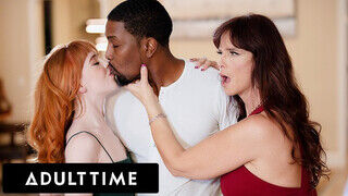 ADULT TIME - Syren De Mer és Madi Collins megosztják a barna farkat