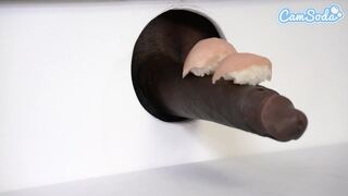 Termetes tőgyes leszbi milf-ek sushi glory hole kalandja bbc szopással és cuki ázsiai tinitel