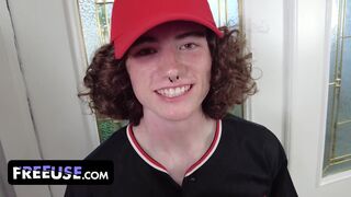 Megdugtam az edzőmet! szerencsés baseball játékos ingyenesen használja gigászi didkós milfjét!