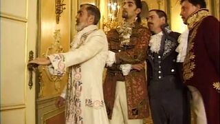 La Maschera di Ferro legelső epizód retro pornó Chris Charming hatalmas farkával és pici cicis szuka análjával